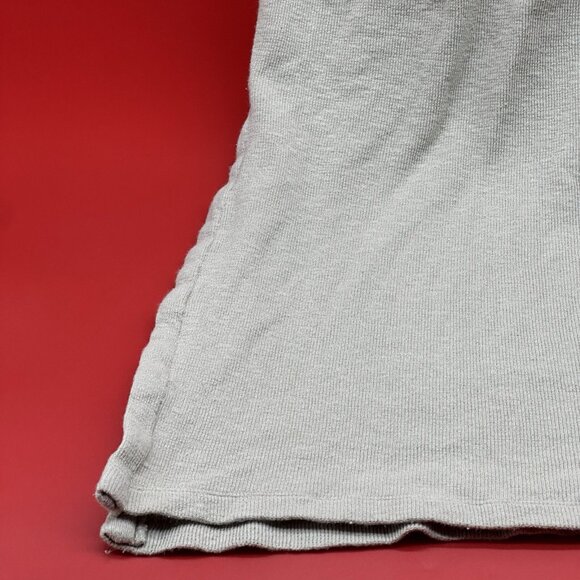 Free People Beach Be Happy Pinafore Size Medium Beige Sleeveless Midi Dress FLAW - Picture 13 of 16